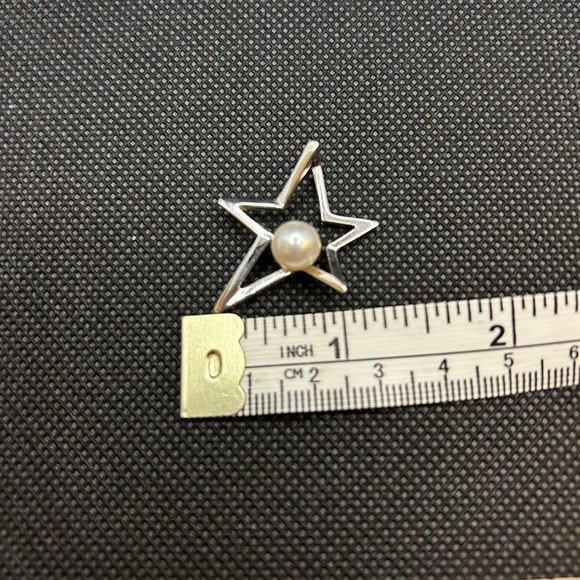 Pearl pendant shooting star - Picture 3 of 4
